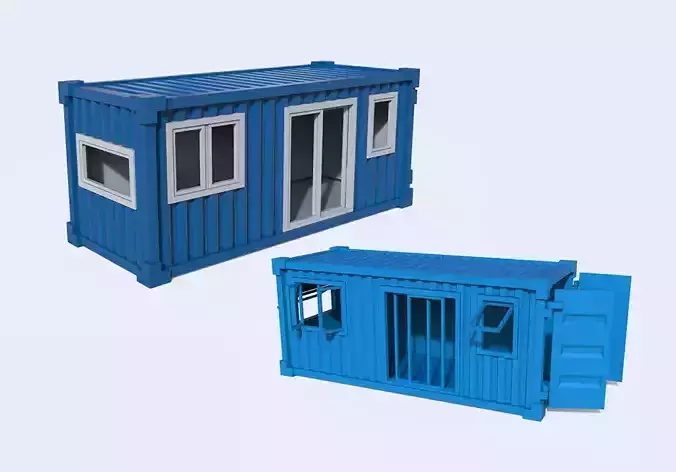 Contener House 3D print model