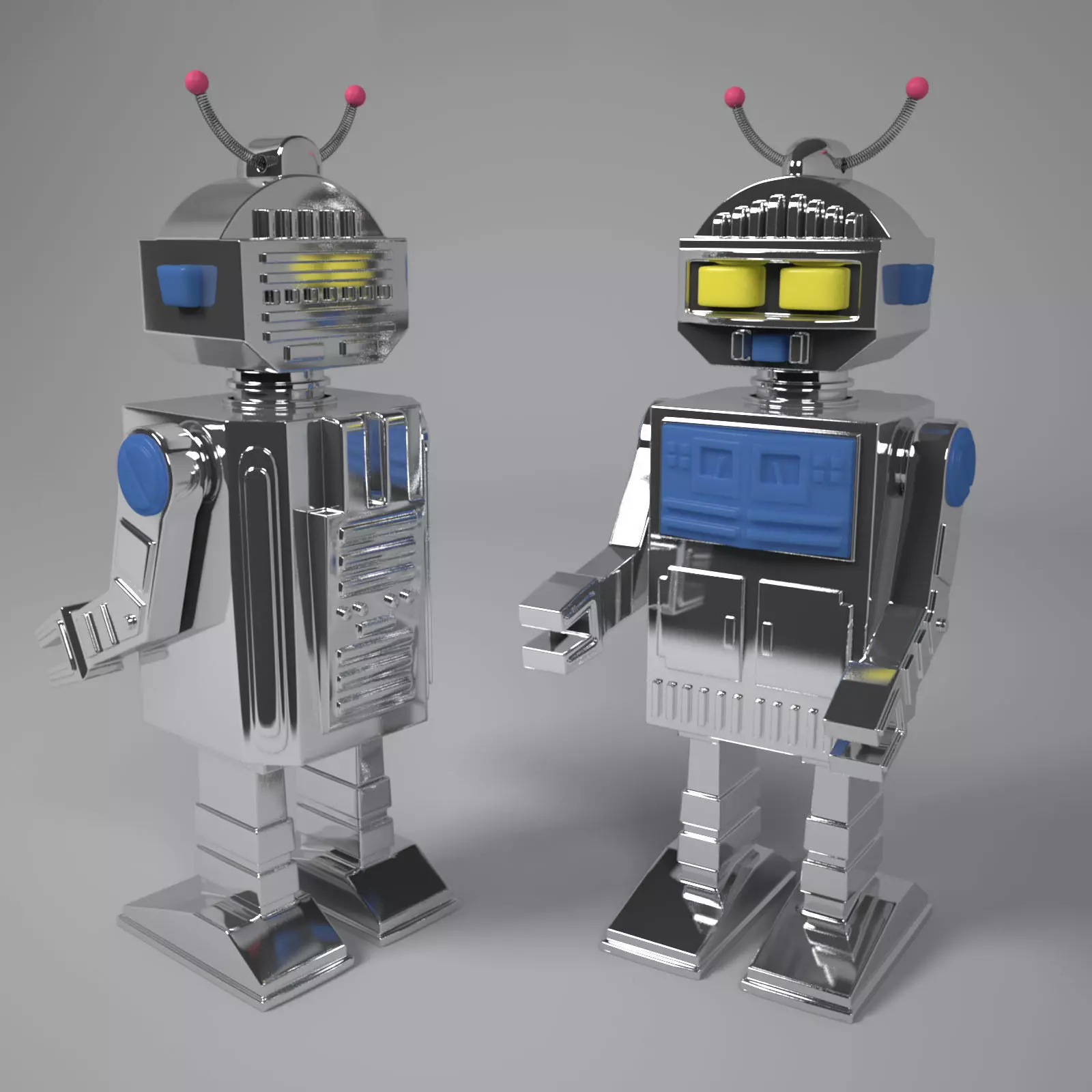 Toy Robot 3D model_0