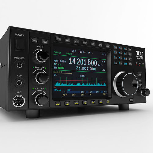 Ten-Tec Omni VII Transceiver 3D model
