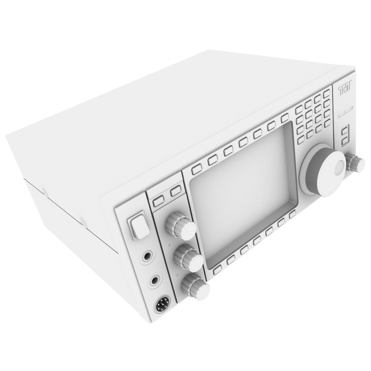 Ten-Tec Omni VII Transceiver 3D model_6