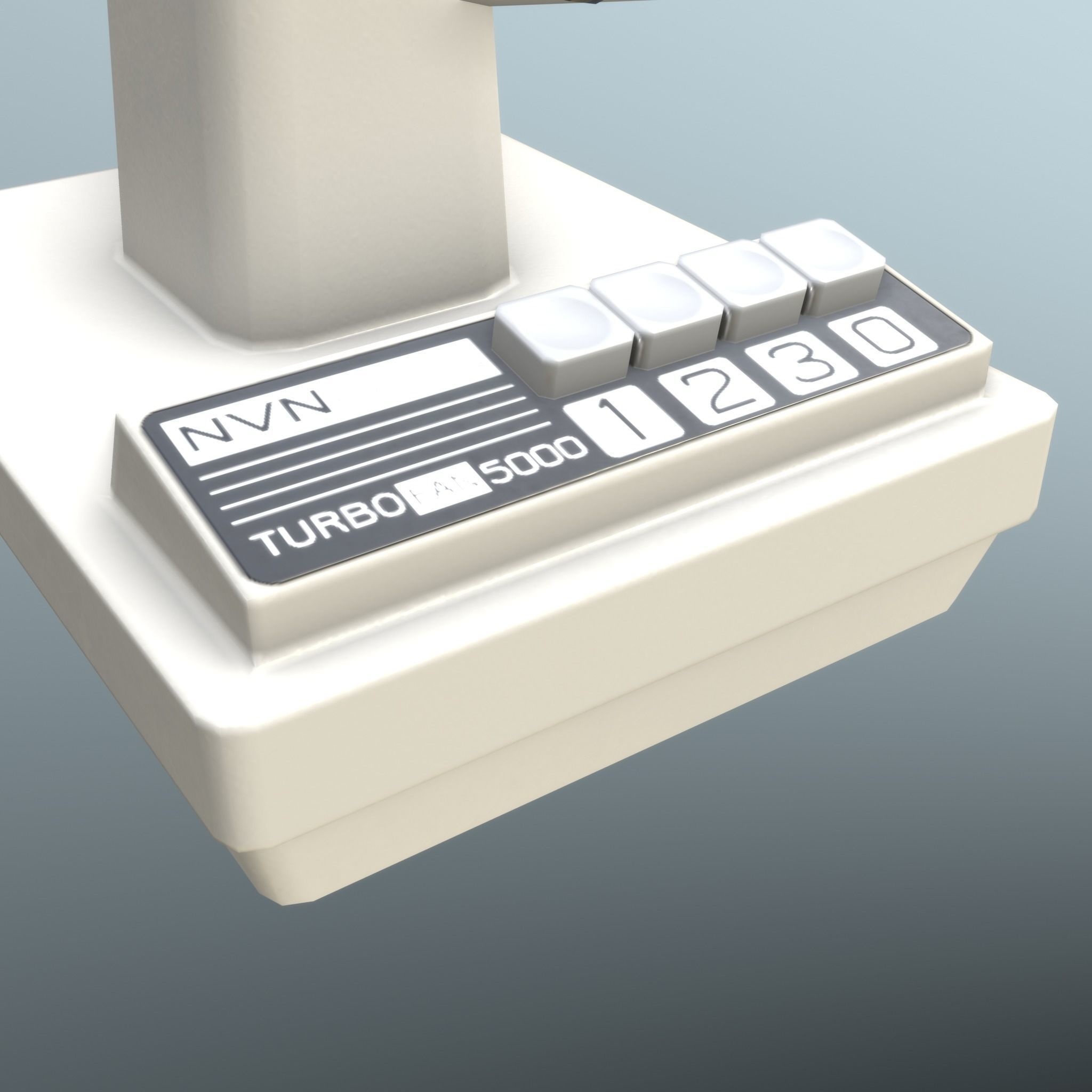 Retro Fan - Clean and Old 3D Model Collection_10