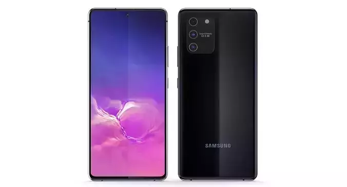 Samsung Galaxy S10 Lite Prism Black 3D model