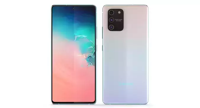 Samsung Galaxy S10 Lite Prism White 3D model