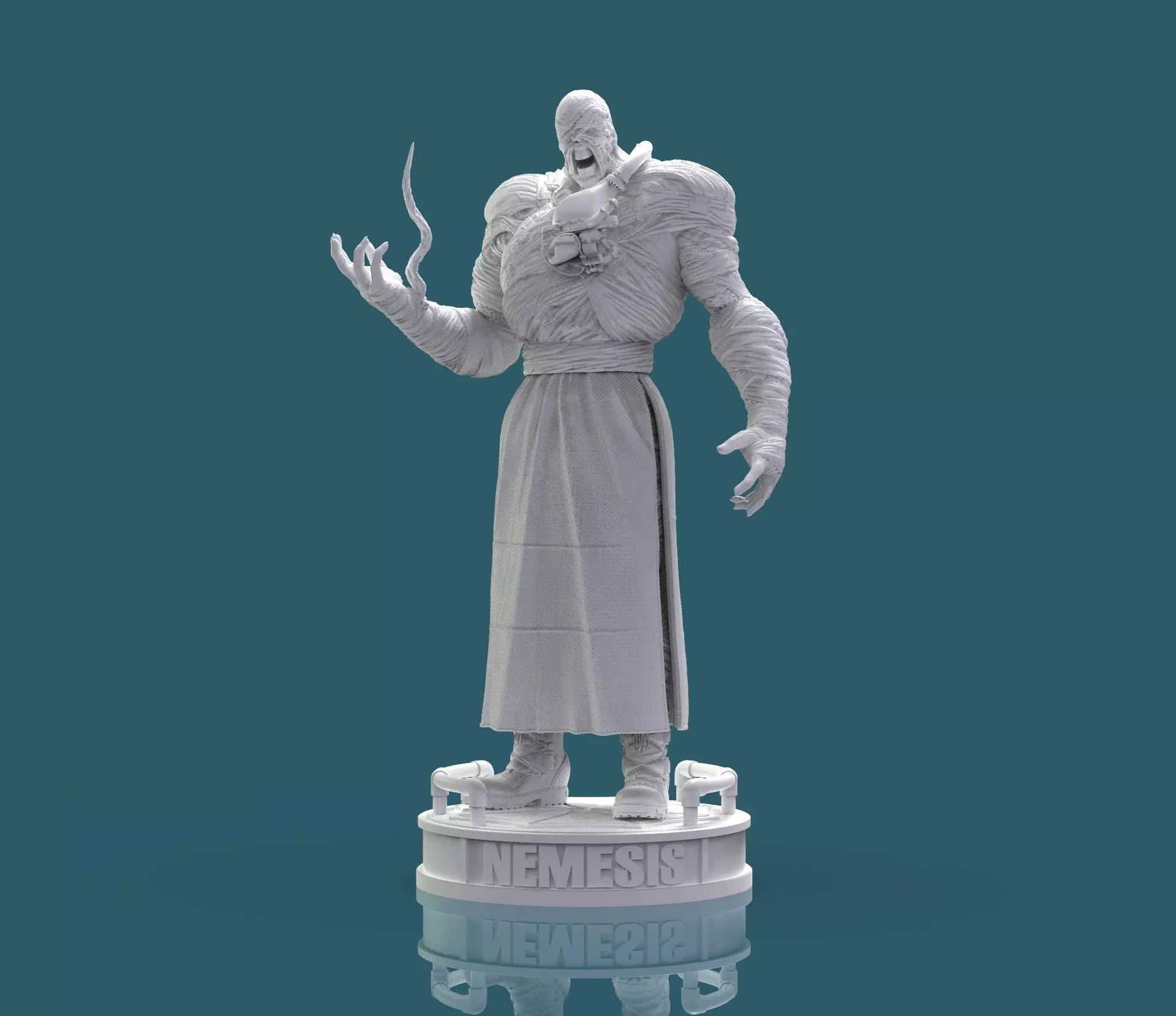 NEMESIS Resident Evil 3 Remake Version  3D print model_0