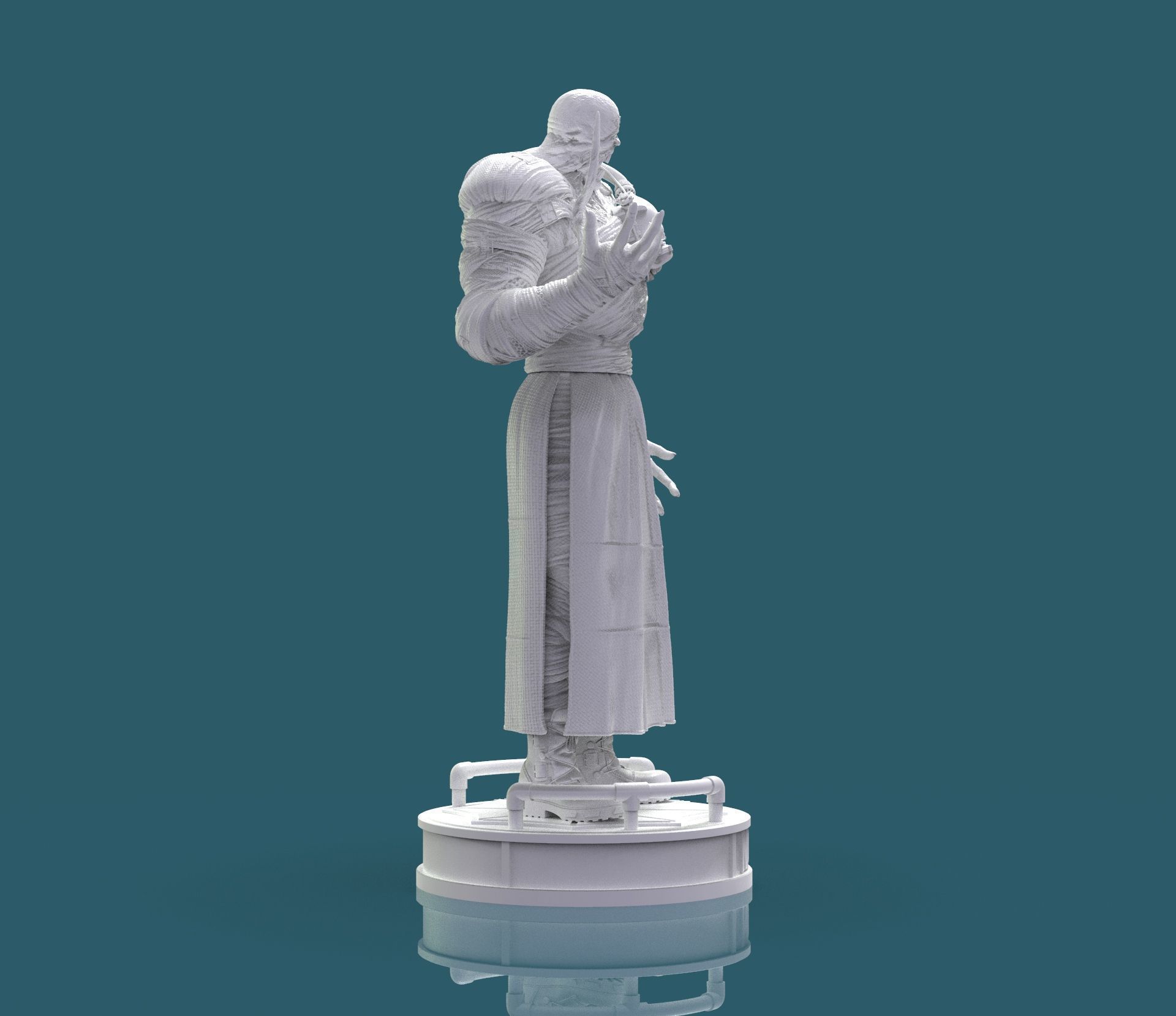 NEMESIS Resident Evil 3 Remake Version  3D print model_3