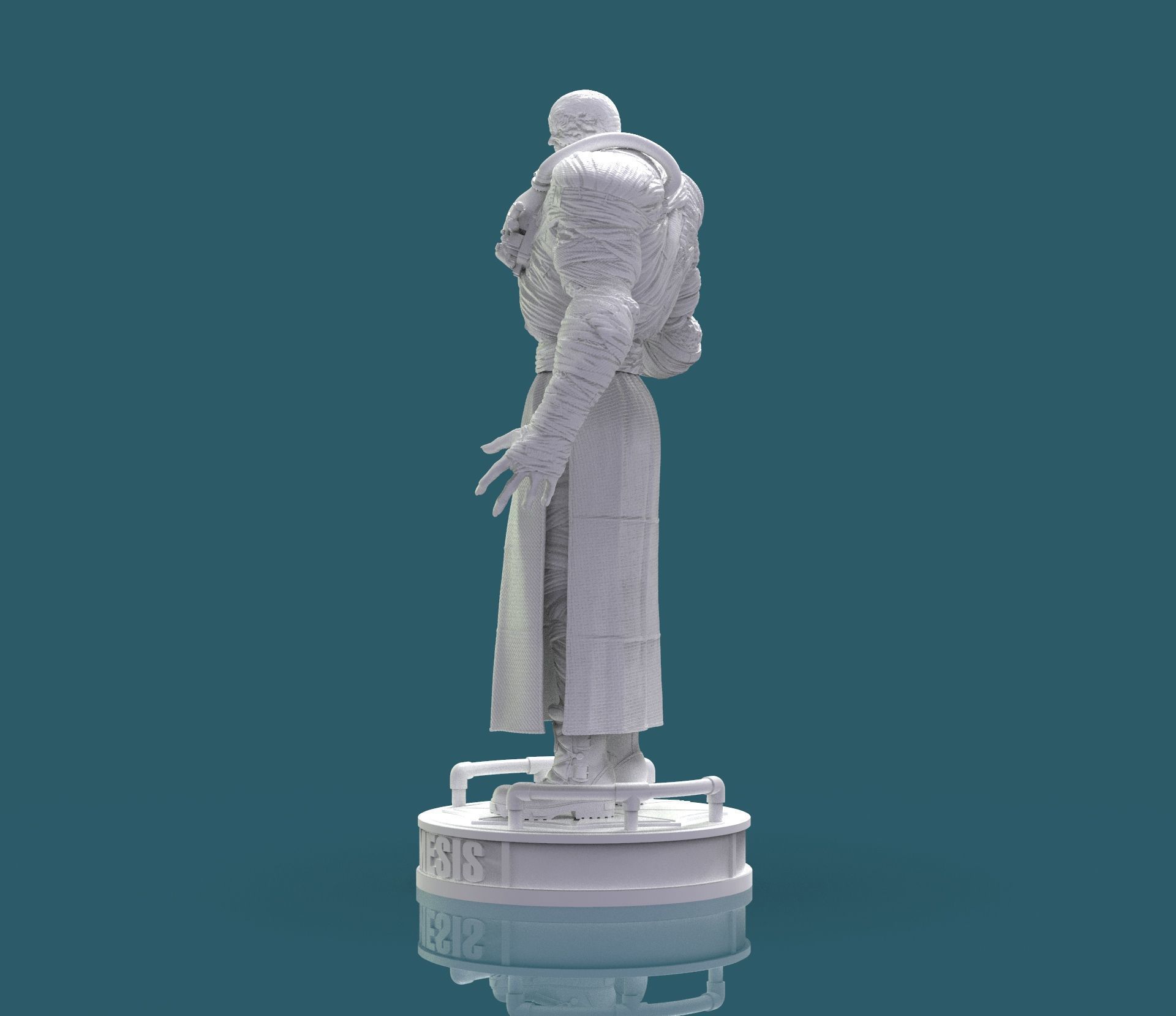 NEMESIS Resident Evil 3 Remake Version  3D print model_8