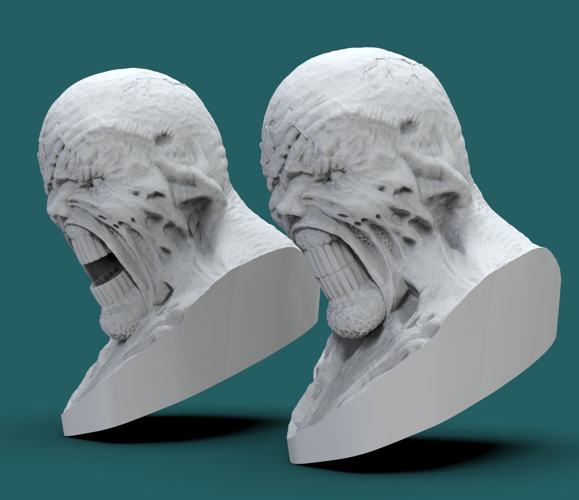 NEMESIS Resident Evil 3 Remake Version  3D print model_13