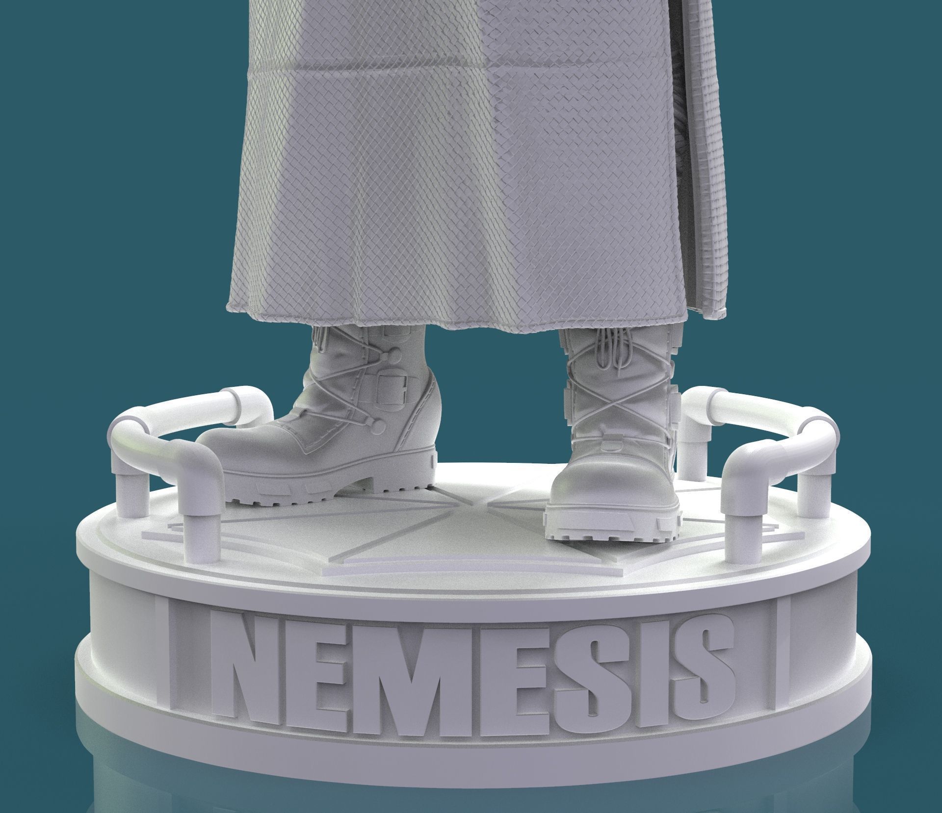 NEMESIS Resident Evil 3 Remake Version  3D print model_12