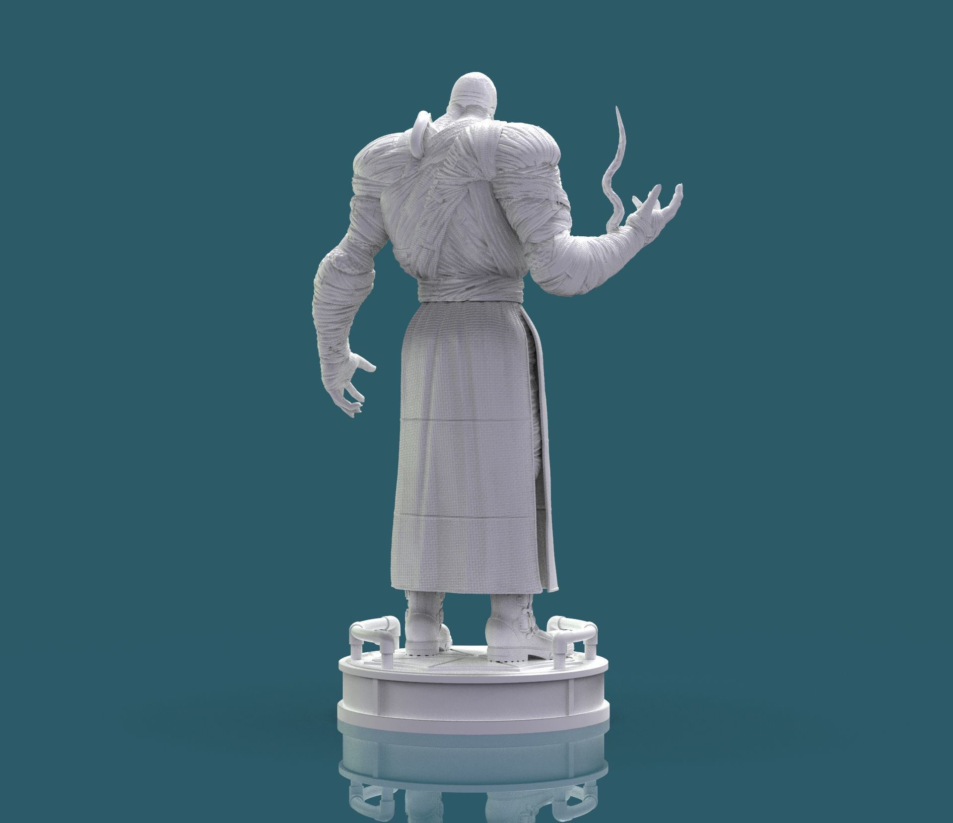 NEMESIS Resident Evil 3 Remake Version  3D print model_5