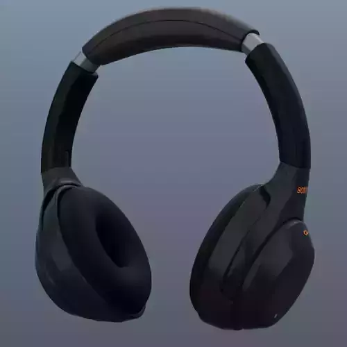 Headphones Sony sony wh-1000xm3 hi-poly 3D model