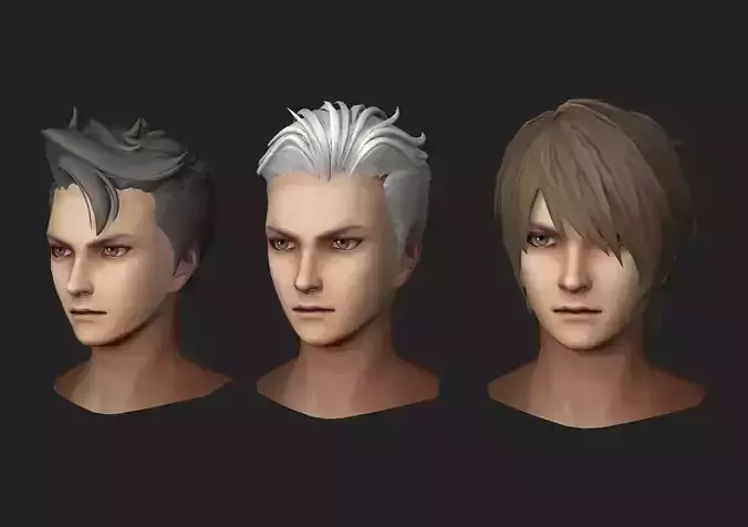 men man hair boy hair hair style 03