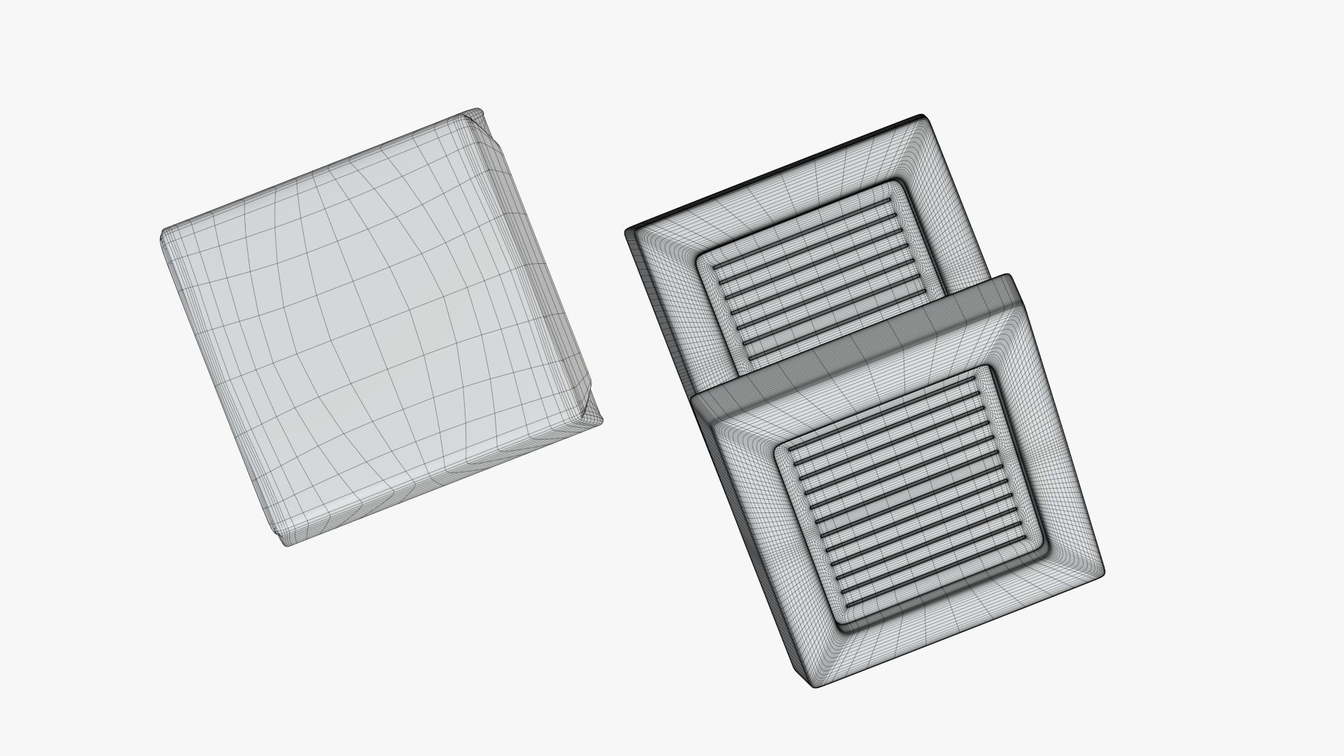 Chocolate bar small with packaging 3D model_9