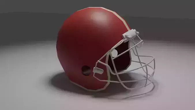  Football Helmet 3d model
