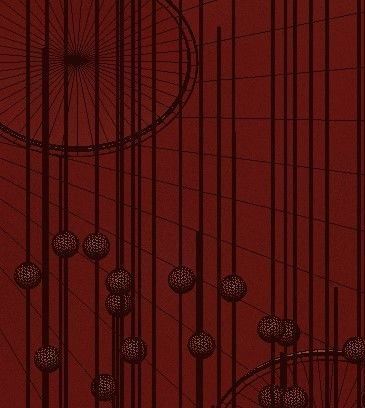 Contemporary Crystal Ball Chandelier 3D model_1