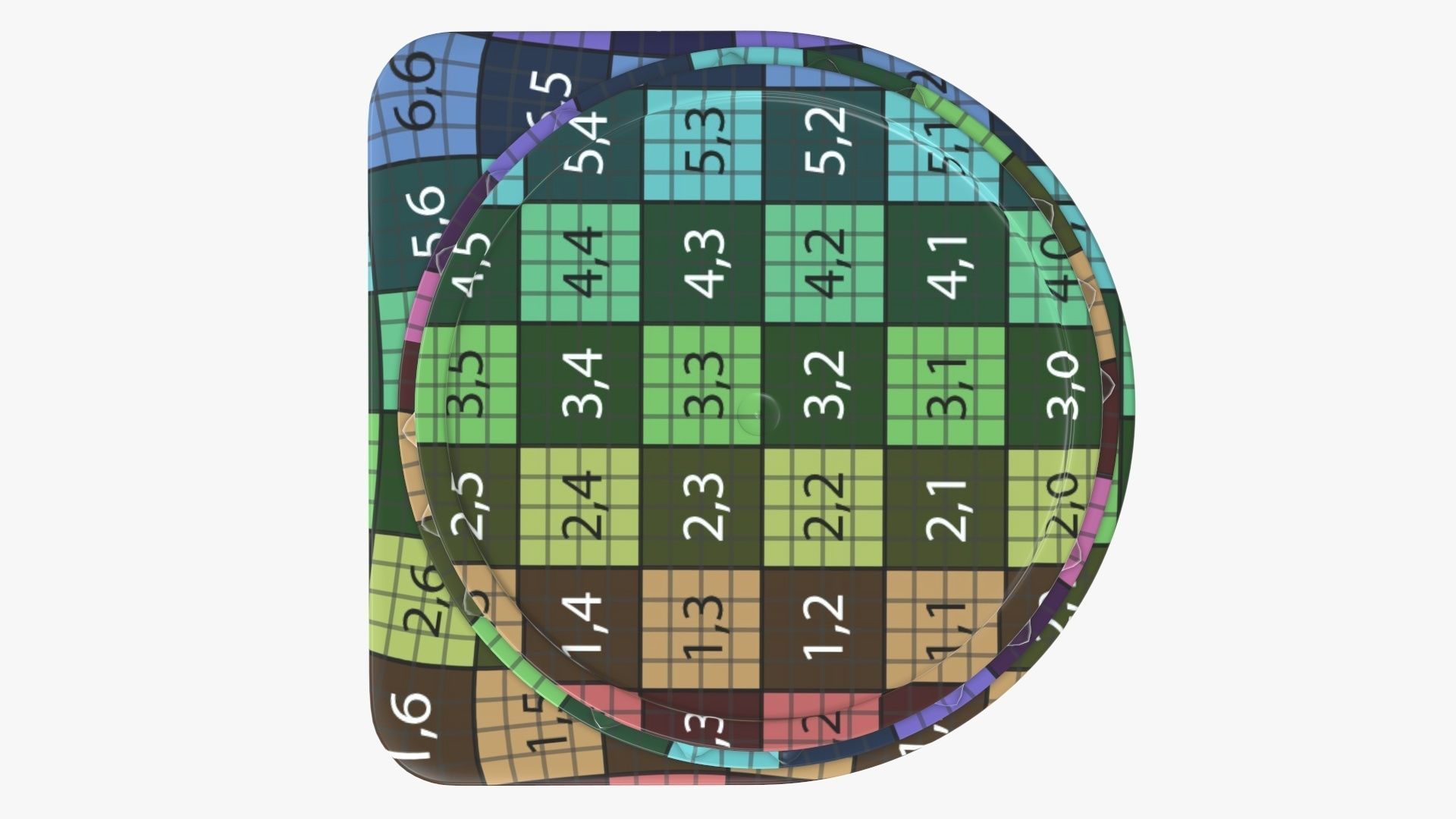 Cardboard box packaging cap  3D model_13