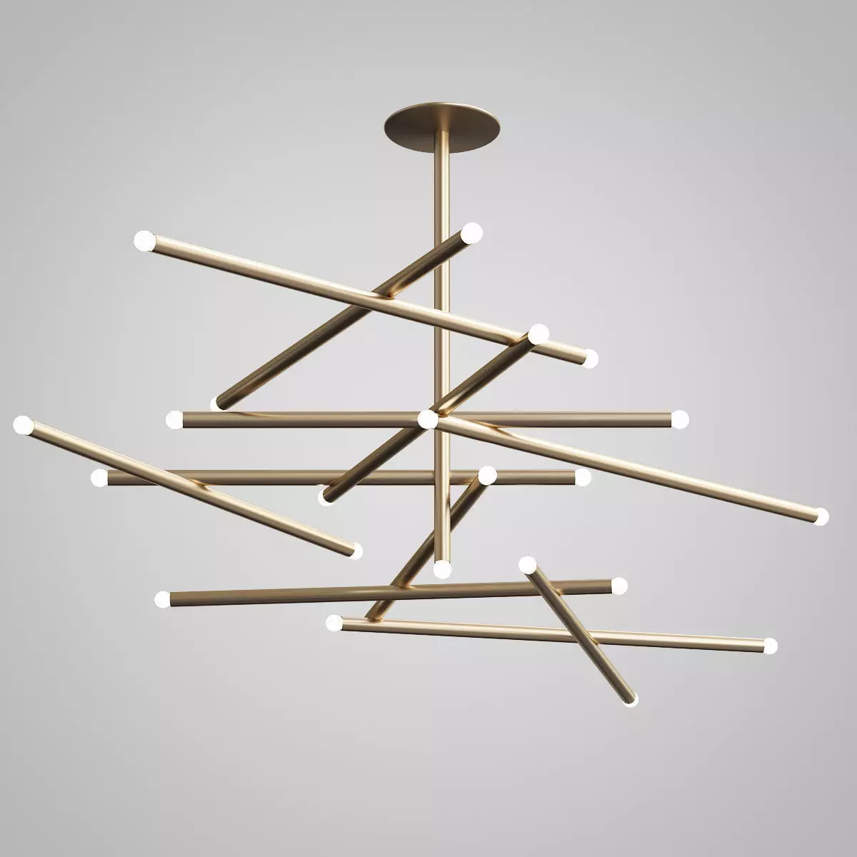 Trendy Light Fixtures 3D model_0