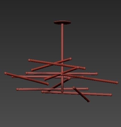 Trendy Light Fixtures 3D model_5