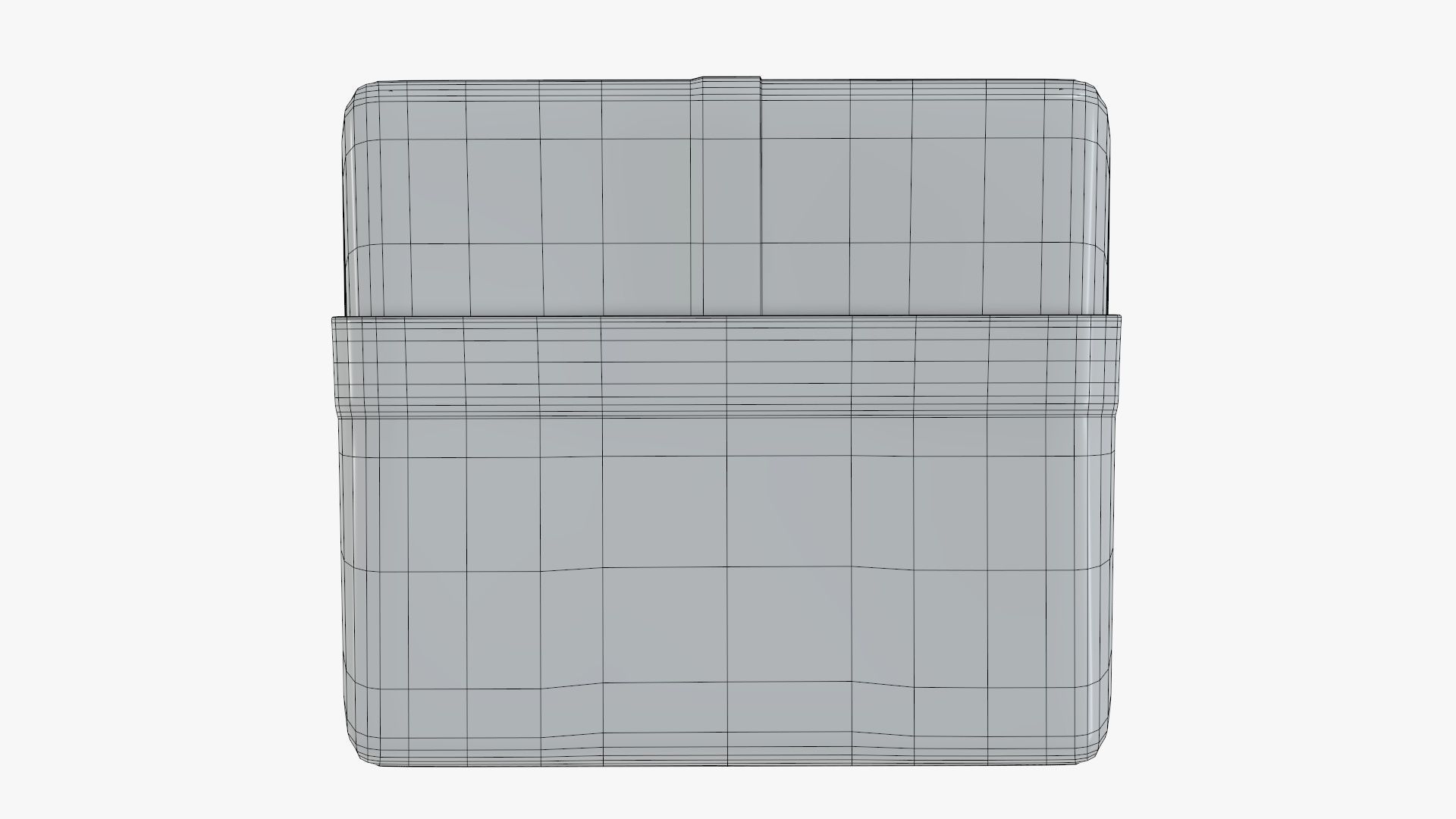 Juice 1000ml cardboard box packaging  3D model_8