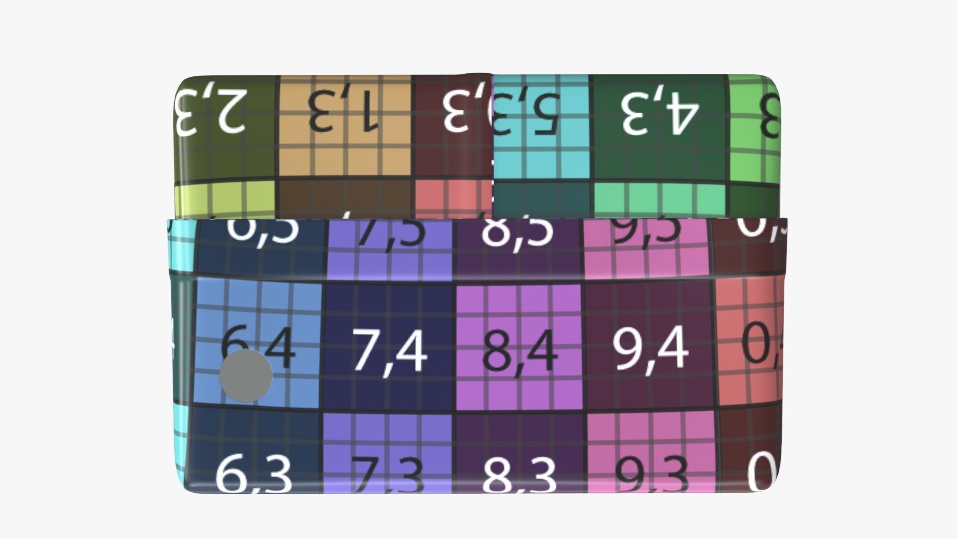 Juice 200ml cardboard box packaging for kids  3D model_13