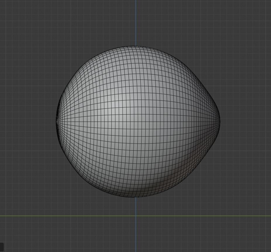 Human eyes Low-poly 3D model_12