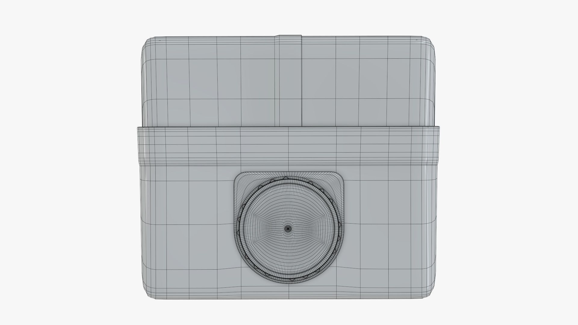 Juice 1000ml cardboard box packaging with cap  3D model_8