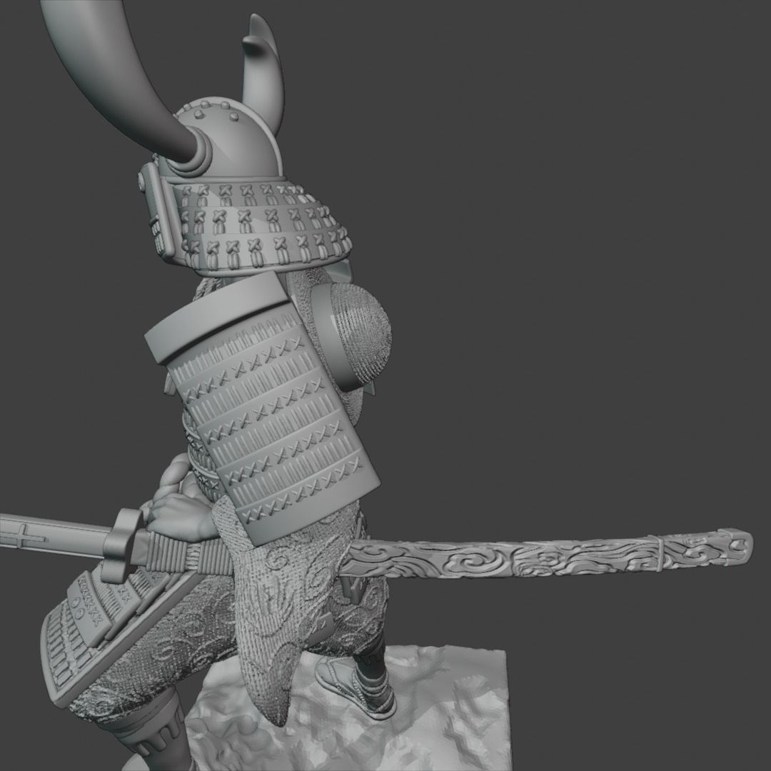 Hand made model One Piece Luffy Free 3D print model_5