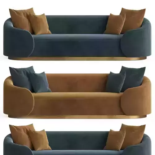 Eden Rock Sofa in Velvet Modshop1