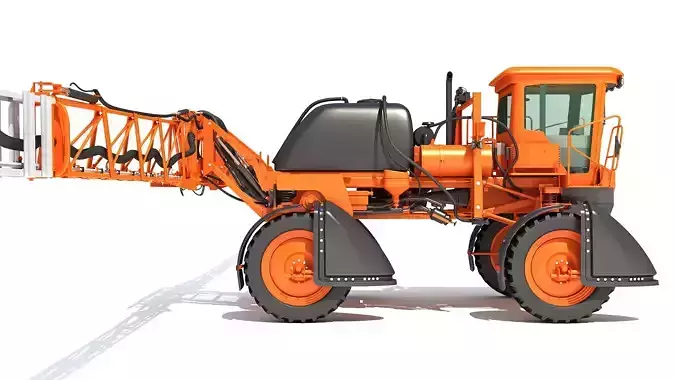 Self Propelled Farm Sprayer 3D model