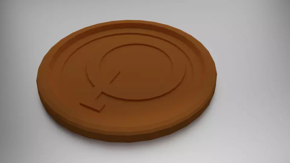 Quindeciles Coaster 3D print model_0