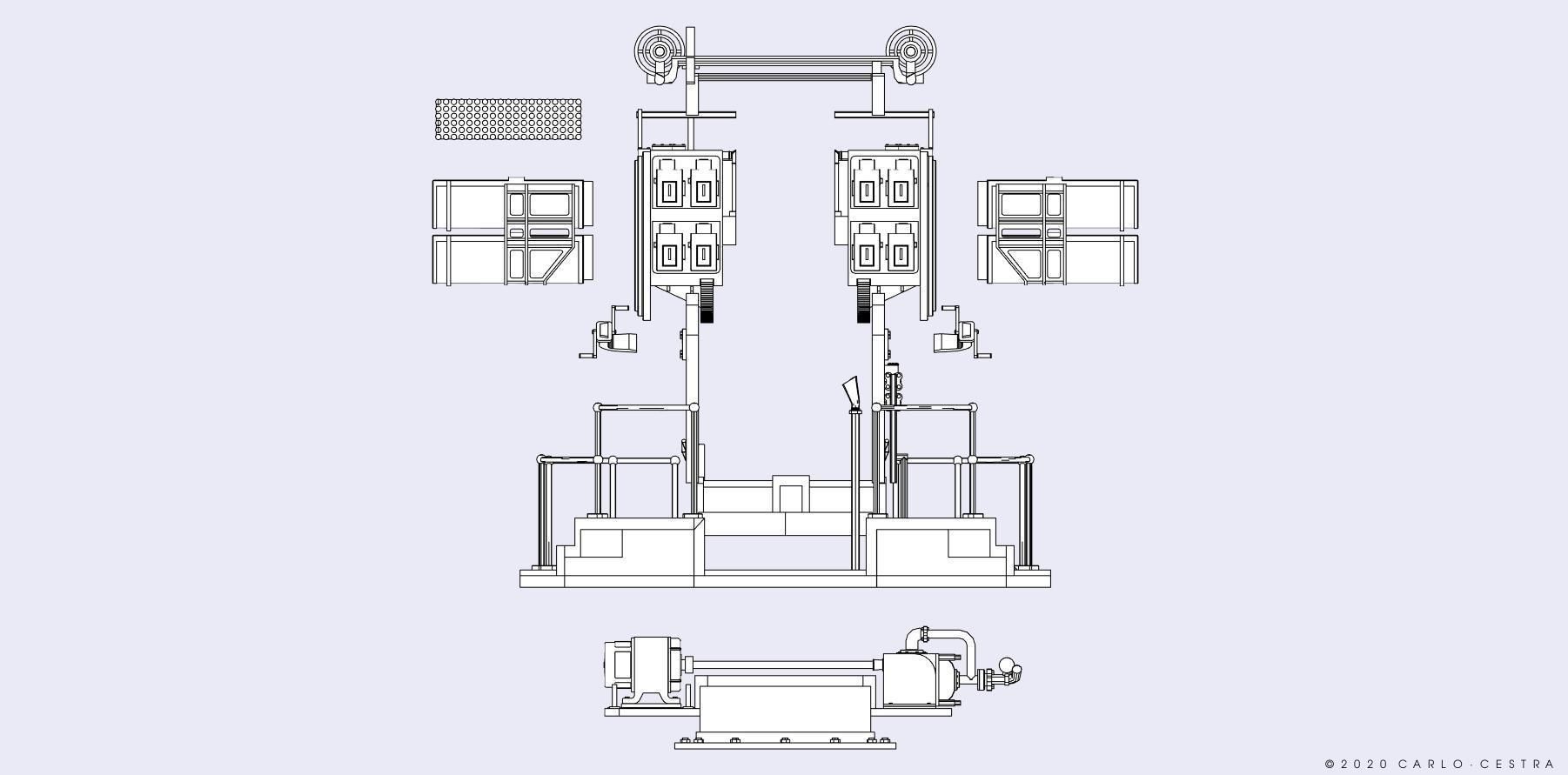 QF2 Mark VIII Chicago piano - Personal license - 1-72 scale 3D print model_12