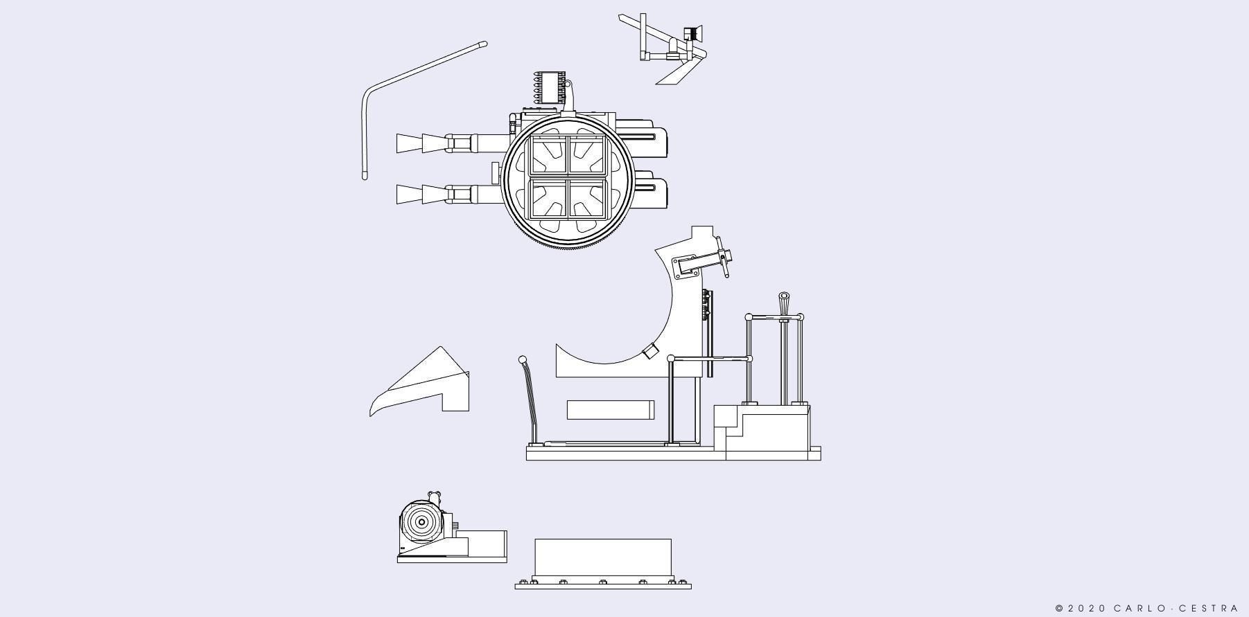 QF2 Mark VIII Chicago piano - Personal license - 1-72 scale 3D print model_11