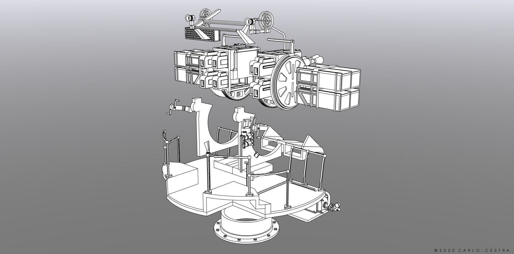QF2 Mark VIII Chicago piano - Personal license - 1-72 scale 3D print model_6
