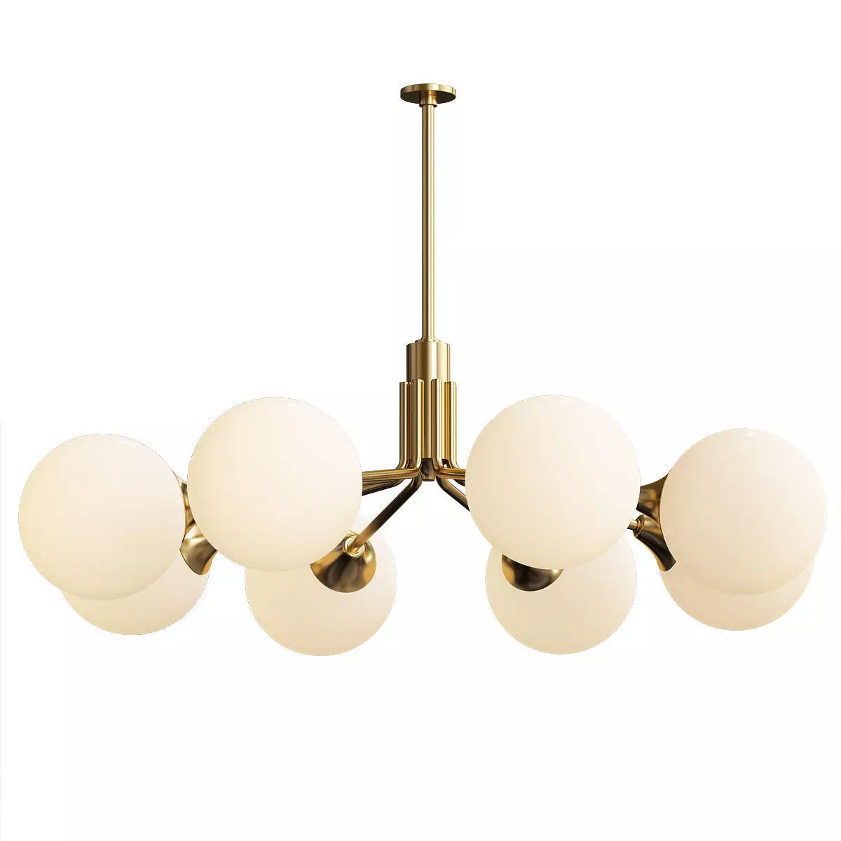 Lovable Brass Ceiling Lights 3D model_0