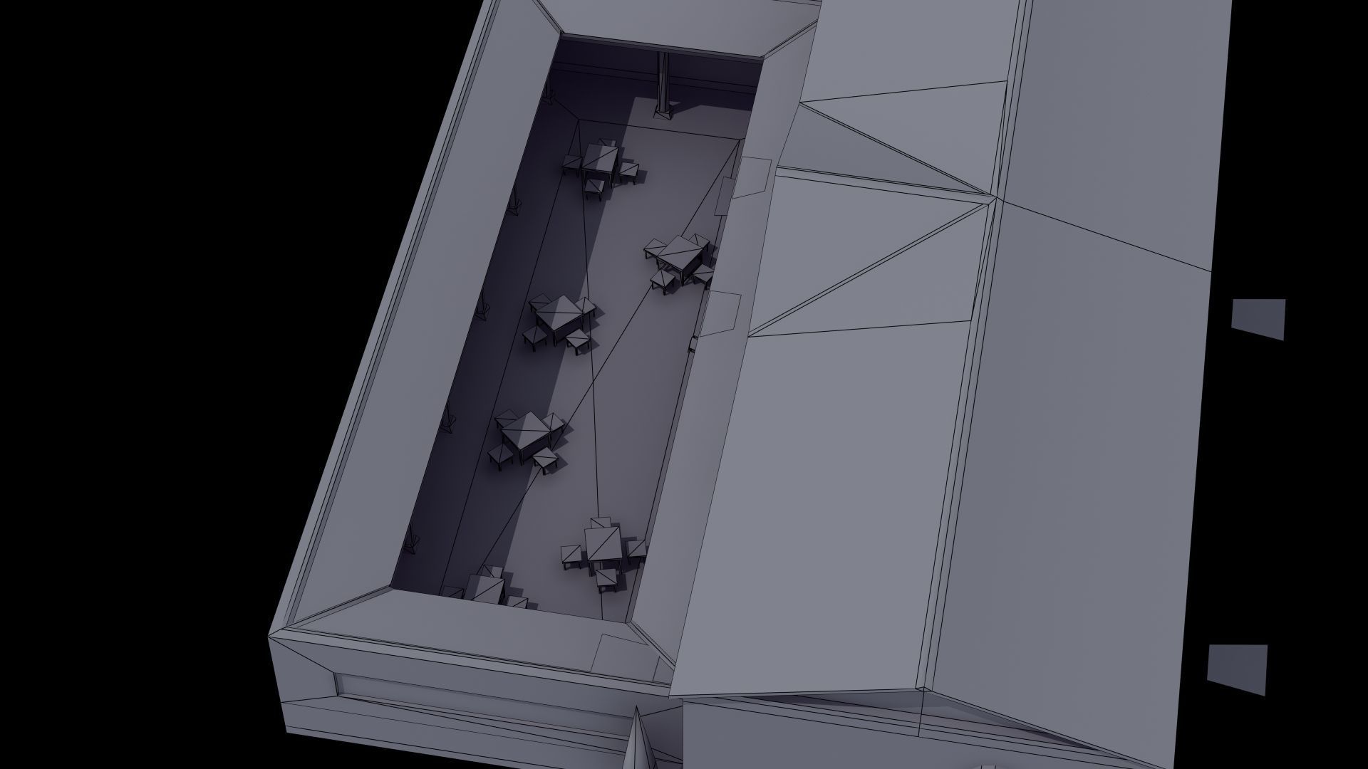 Ancient School Building 3D model_55