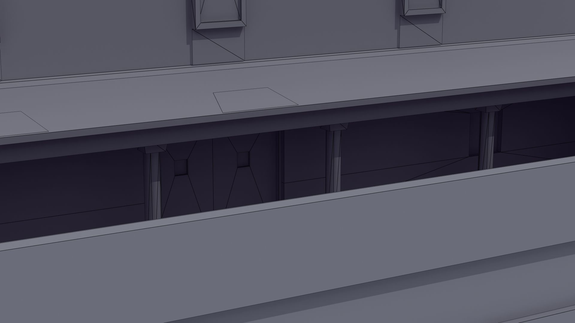 Ancient School Building 3D model_50