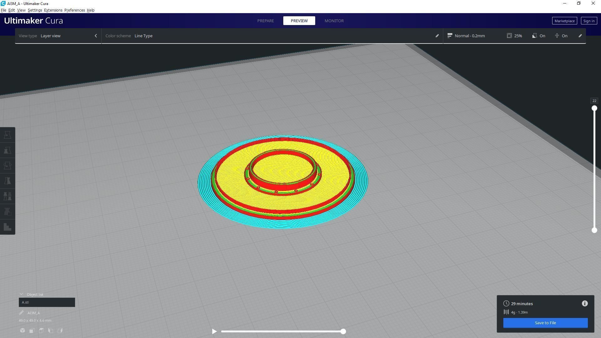 QF4-7inch Mark VIII - Personal license - 1-72 scale 3D print model_17