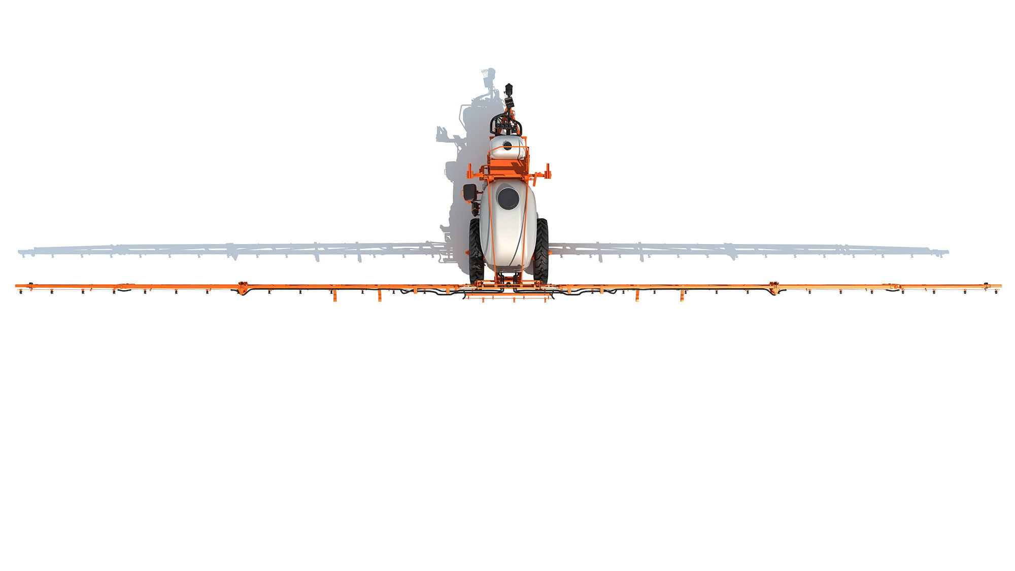 Trailed Farm Sprayer 3D model_4