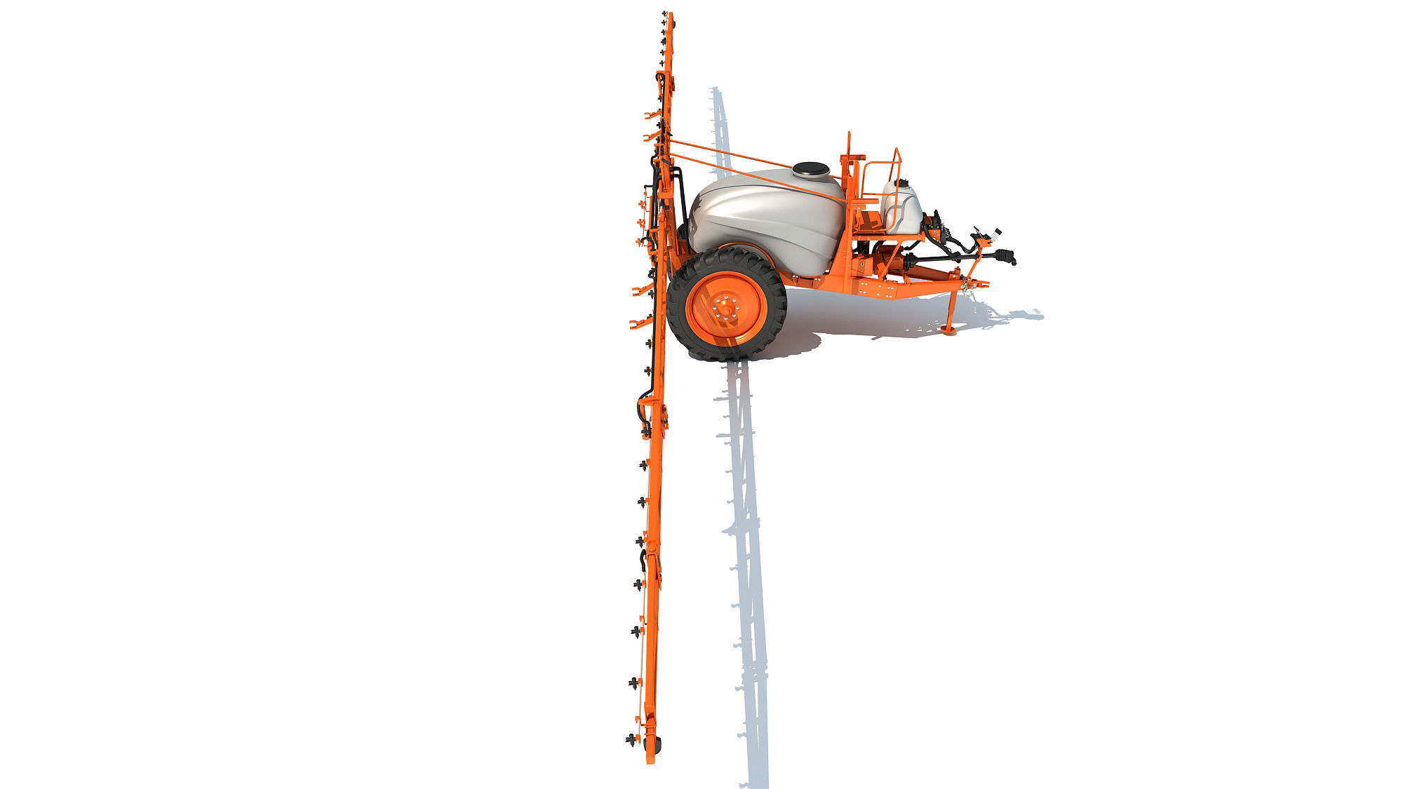 Trailed Farm Sprayer 3D model_10