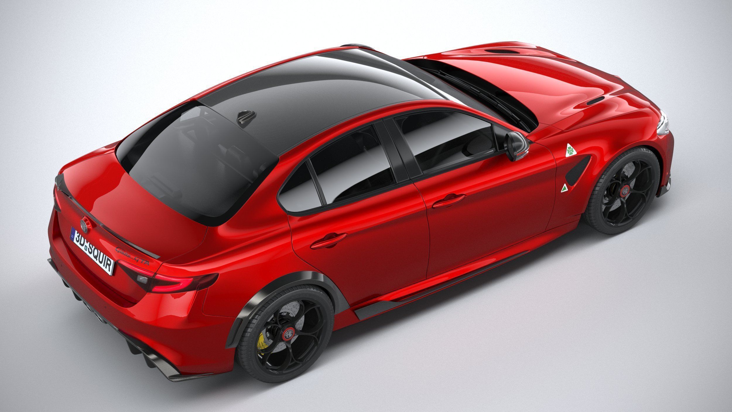 Alfa Romeo Giulia GTA 2021 3D model_10