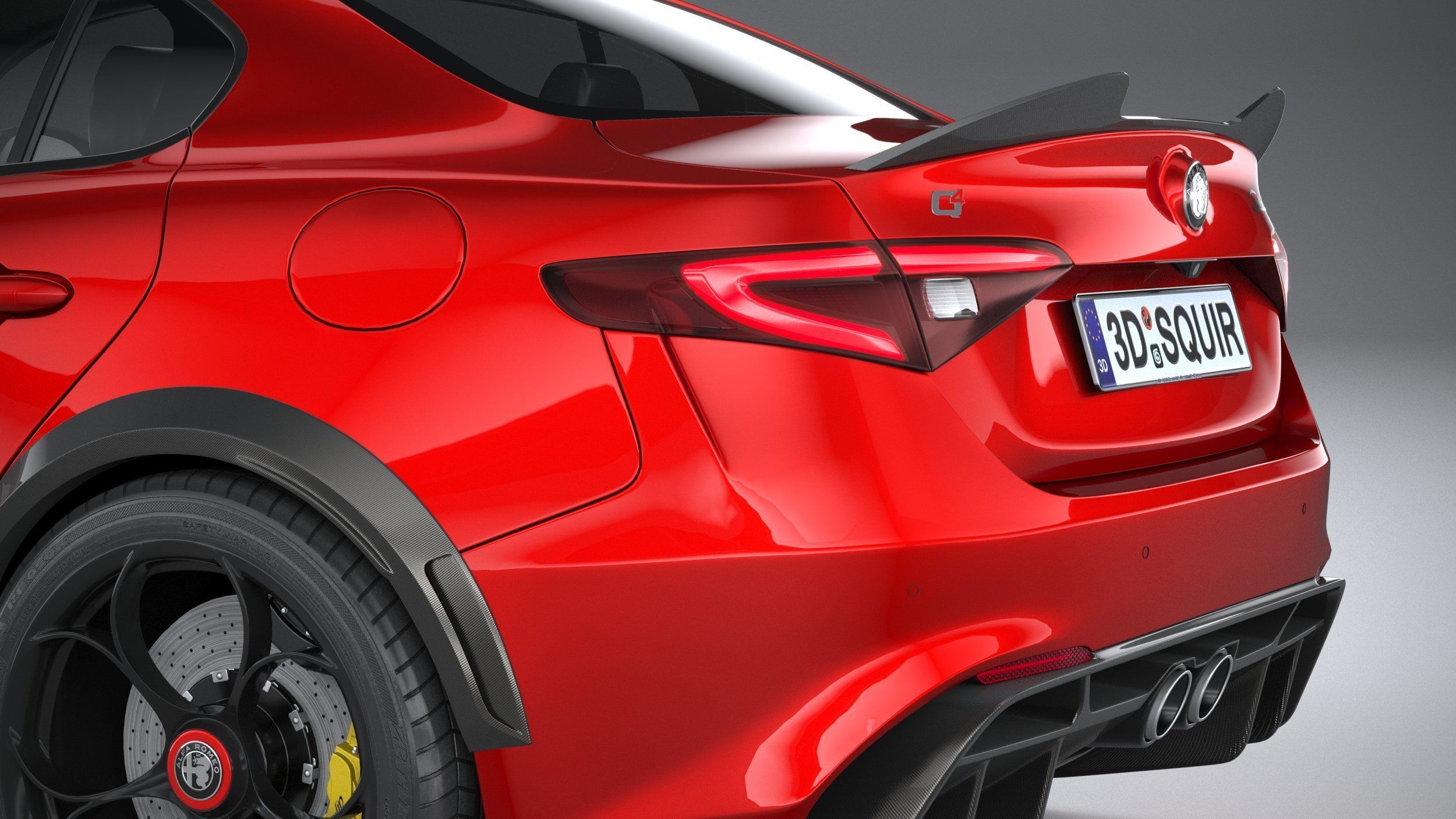 Alfa Romeo Giulia GTA 2021 3D model_6