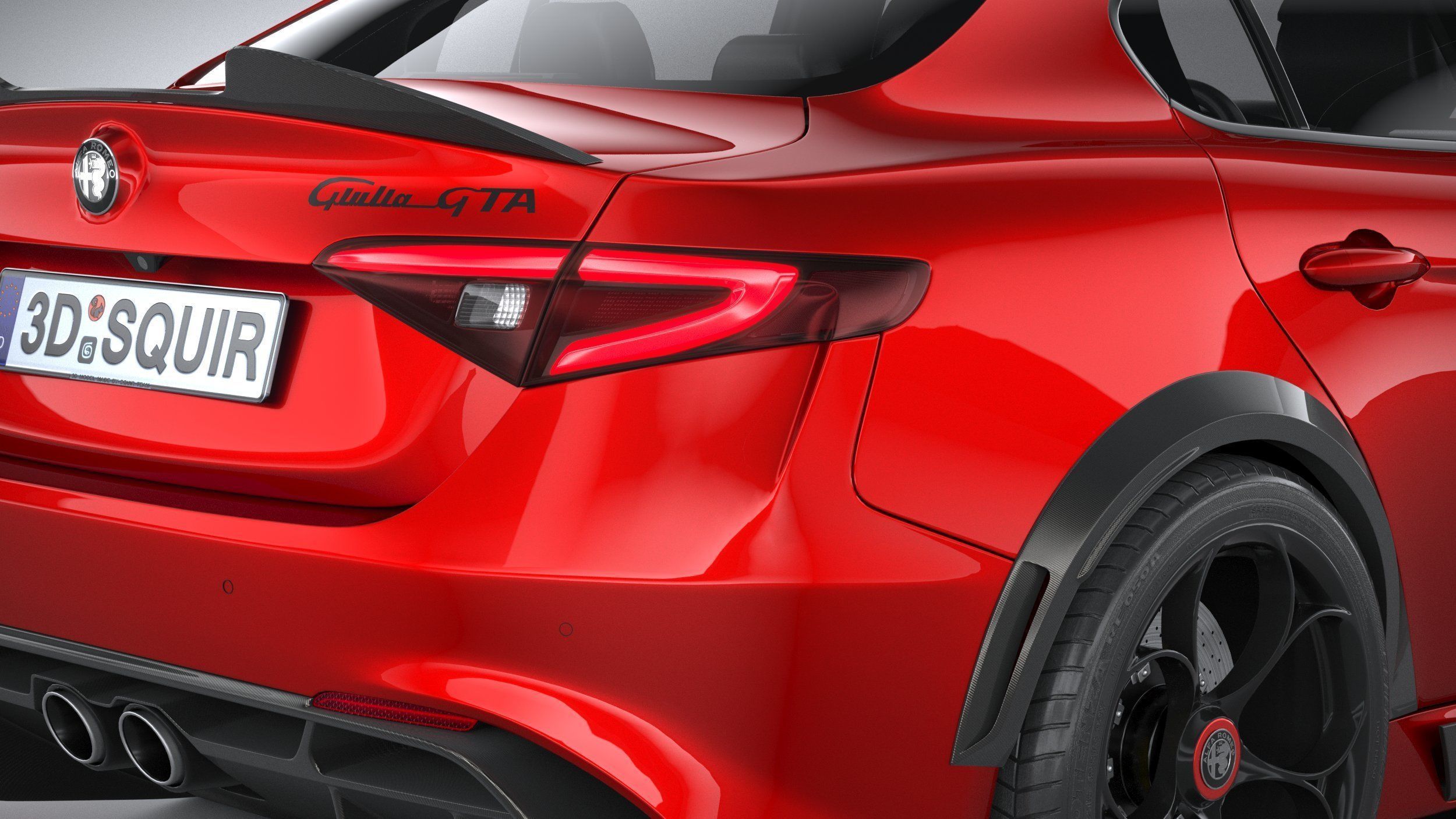 Alfa Romeo Giulia GTA 2021 3D model_19