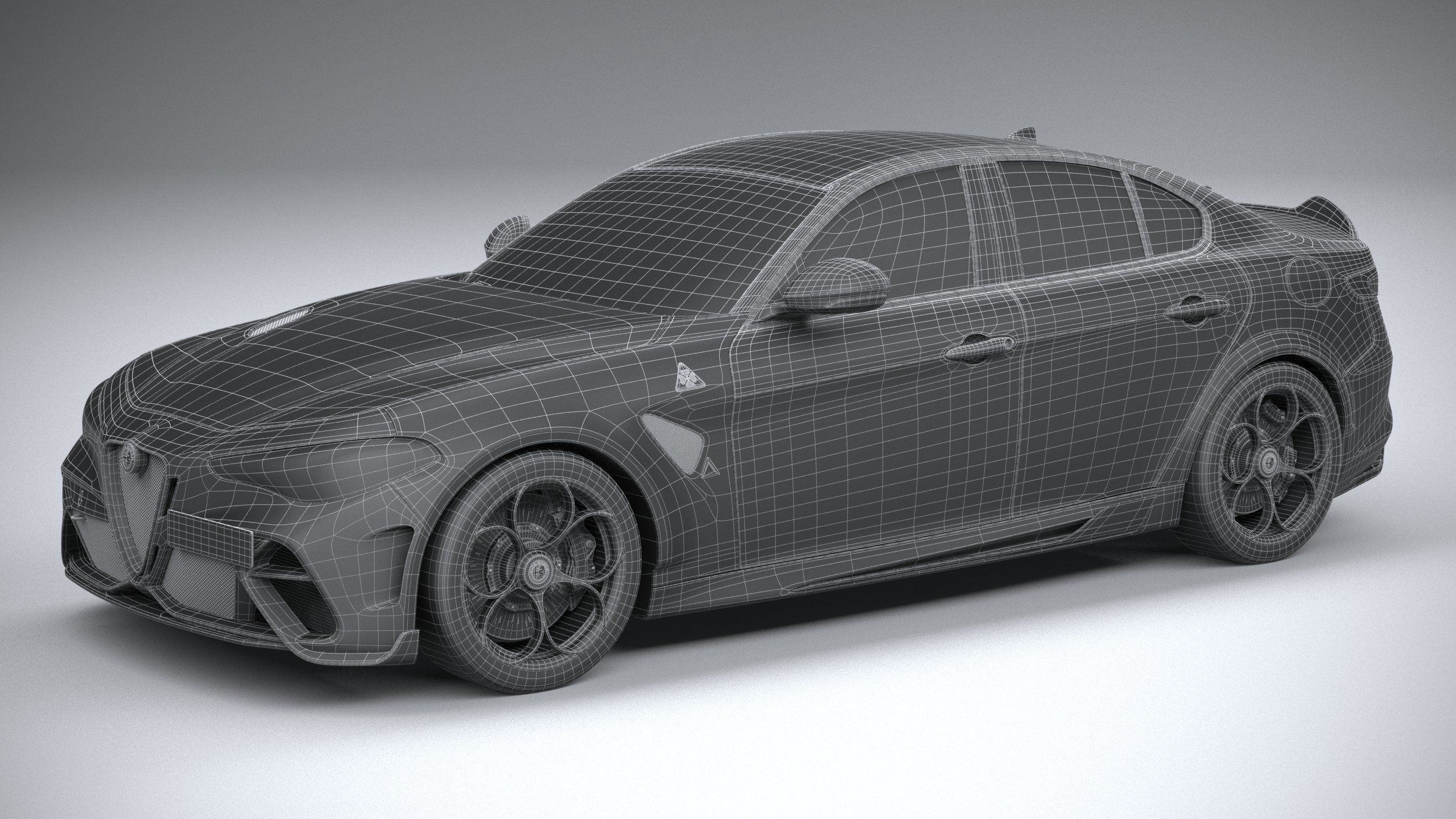 Alfa Romeo Giulia GTA 2021 3D model_29