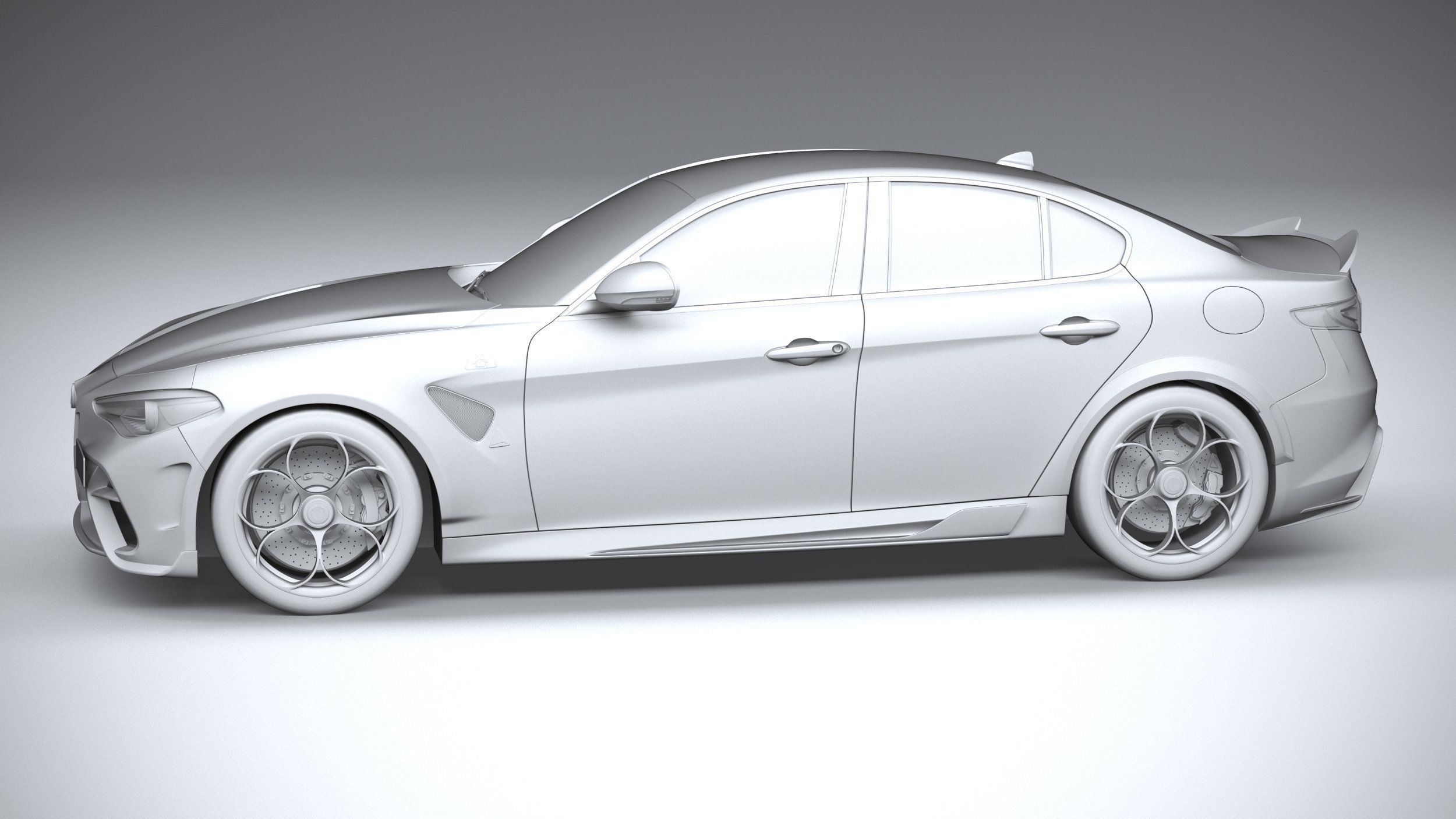 Alfa Romeo Giulia GTA 2021 3D model_23