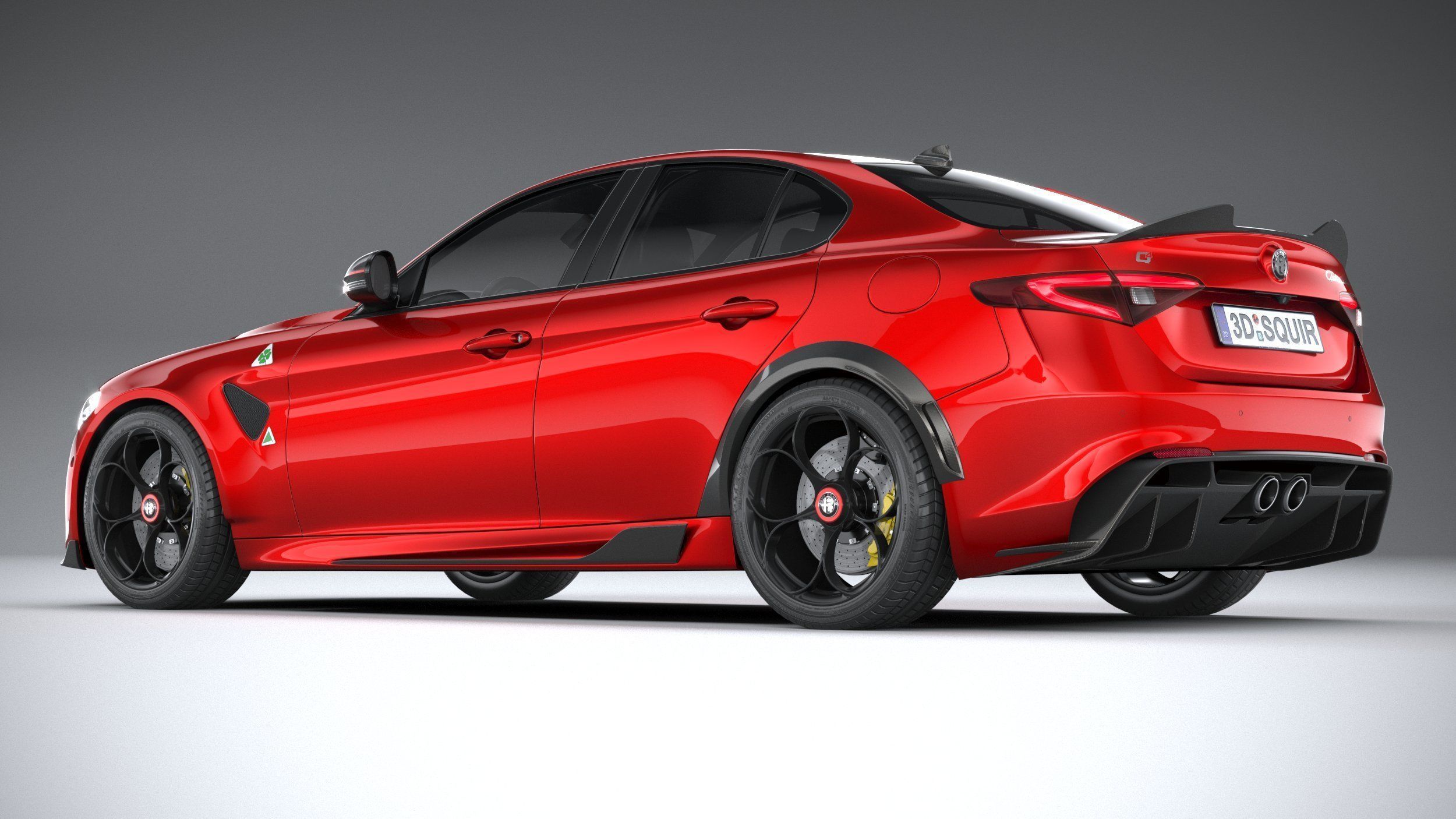 Alfa Romeo Giulia GTA 2021 3D model_5