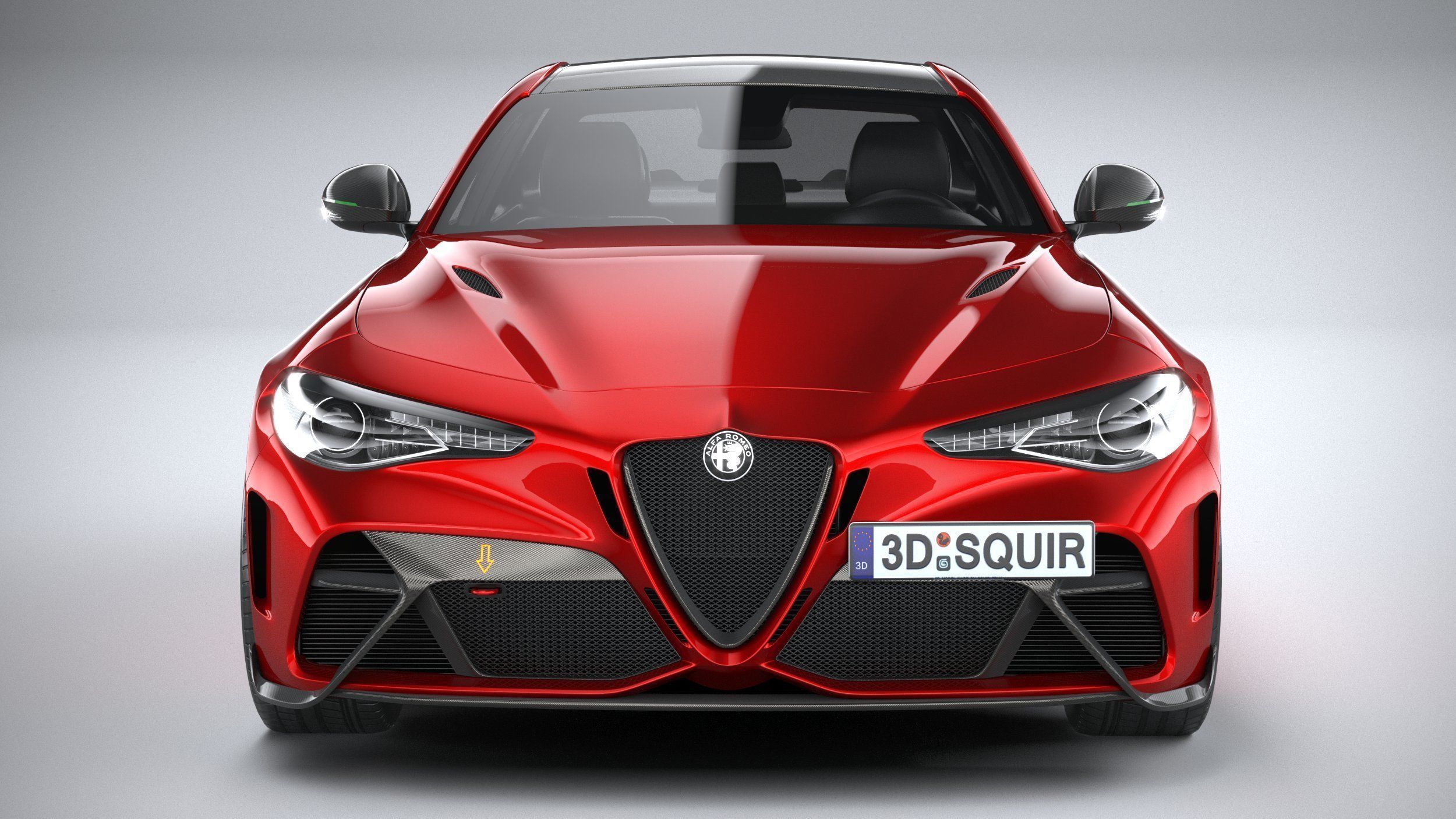 Alfa Romeo Giulia GTA 2021 3D model_13