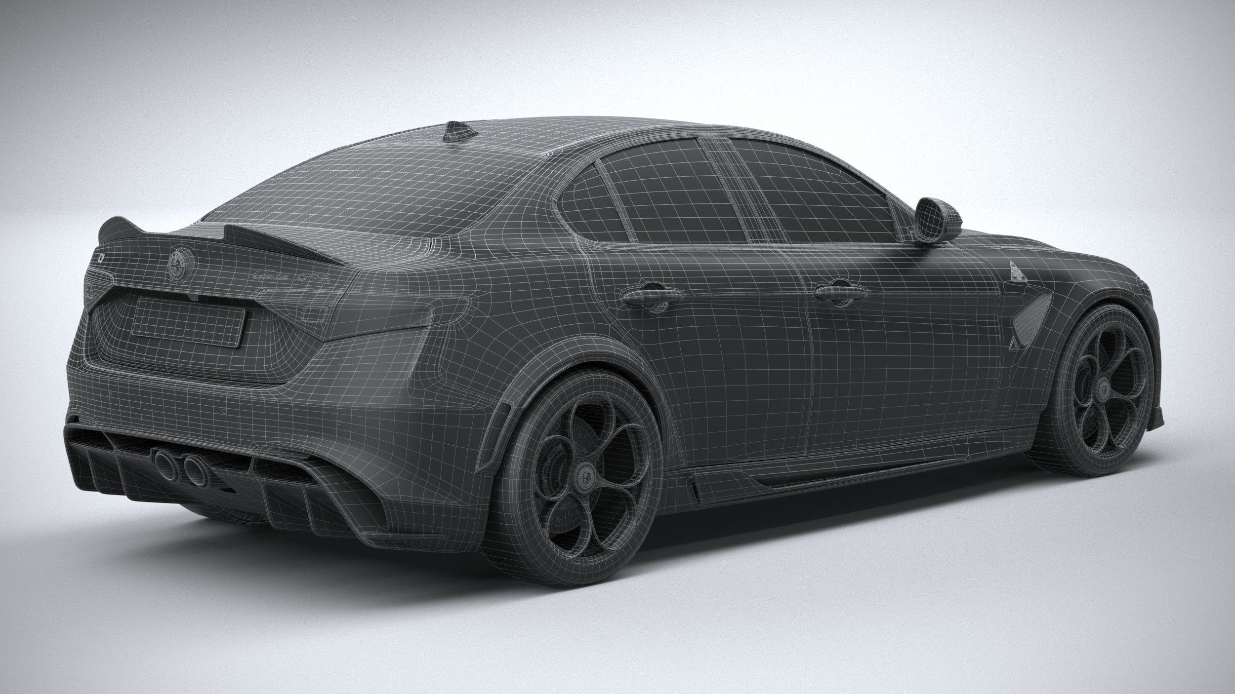 Alfa Romeo Giulia GTA 2021 3D model_30