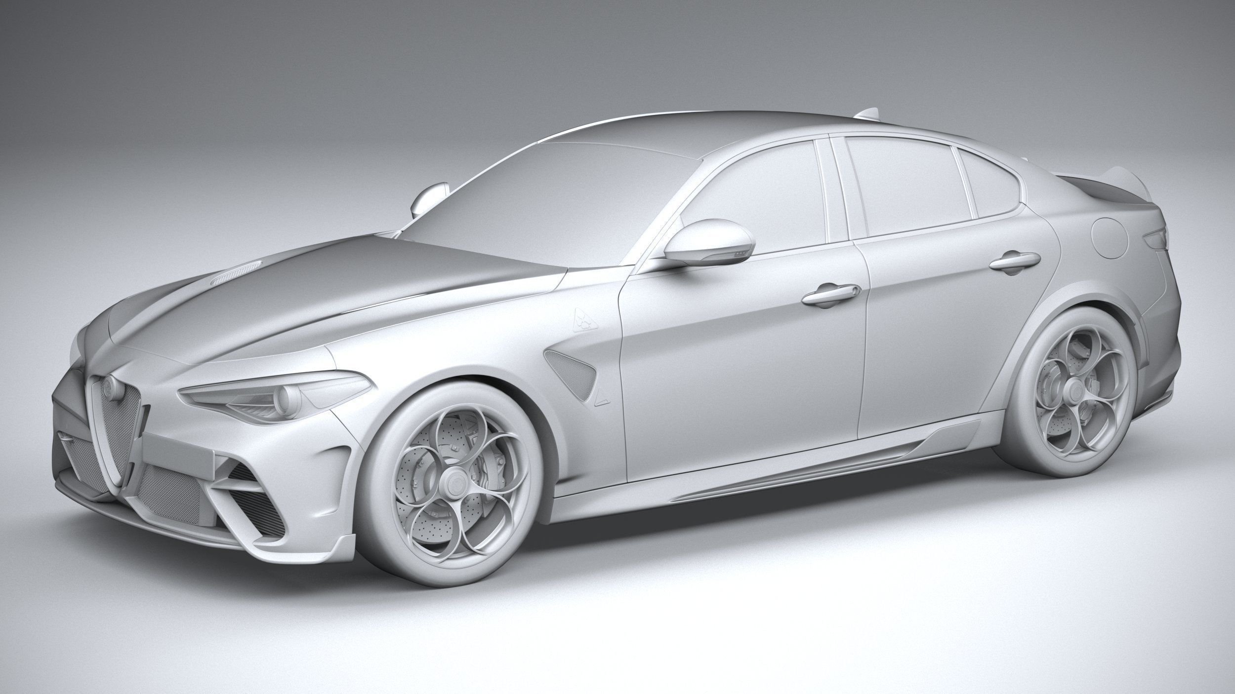 Alfa Romeo Giulia GTA 2021 3D model_20