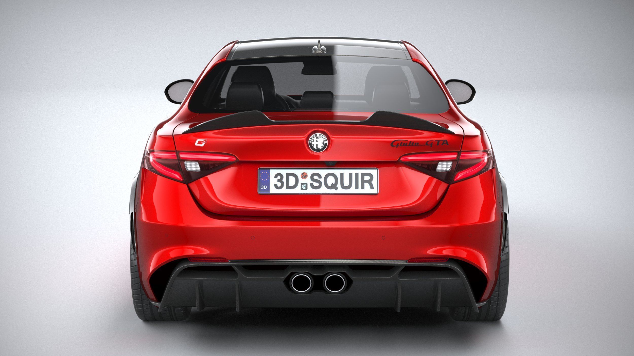 Alfa Romeo Giulia GTA 2021 3D model_4