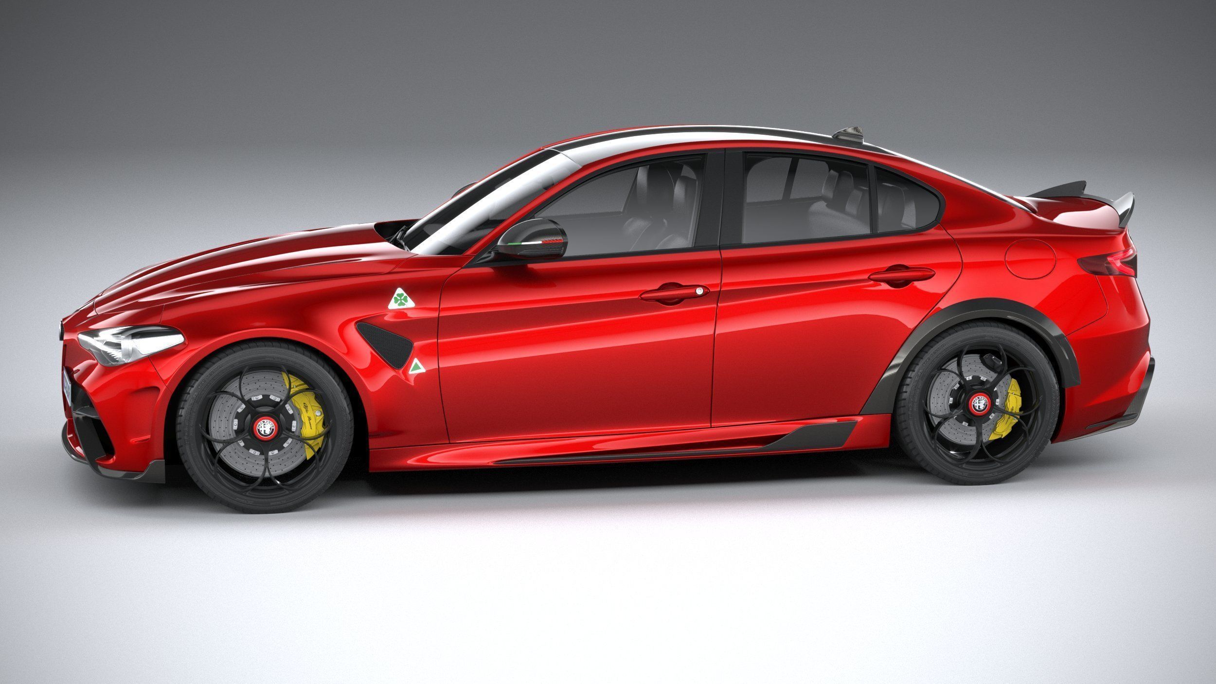 Alfa Romeo Giulia GTA 2021 3D model_8