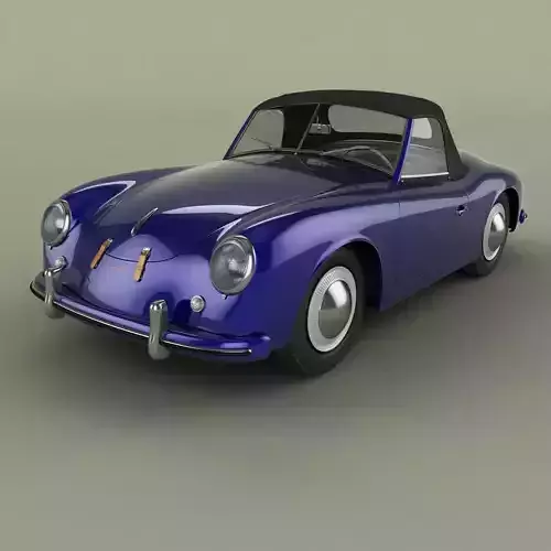 Porsche 356 America Roadster 3D model
